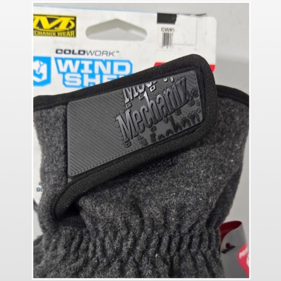 New Primaloft Mechanix Wear Gloves Mens Large Cold Work Gray Black NWT - Picture 6 of 16